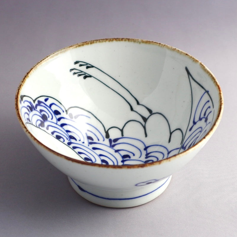 kotohogiくらわんか碗 鶴 【結婚式 ギフト 引き出物 食器類】