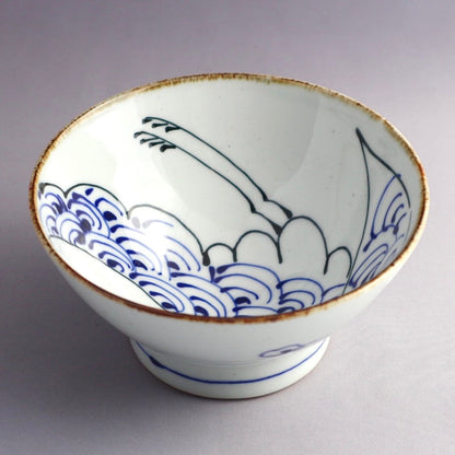 kotohogiくらわんか碗 鶴 【結婚式 ギフト 引き出物 食器類】