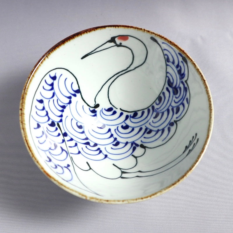 kotohogiくらわんか碗 鶴 【結婚式 ギフト 引き出物 食器類】