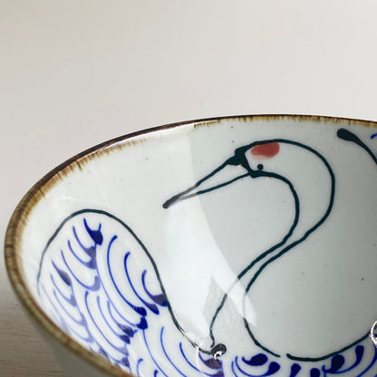 kotohogiくらわんか碗 鶴 【結婚式 ギフト 引き出物 食器類】