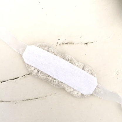 【ブレスレット】flower ビジューリボンブレスレット/アームレット/アンクレット/ブライダルアクセサリー 【結婚式 ブレスレット】