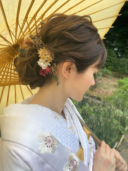 【洋装1着/リハ付き】hair make plan 【結婚式　ヘアメイク　新郎　新婦】