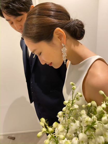 【洋装1着/リハ付き】hair make plan 【結婚式　ヘアメイク　新郎　新婦】