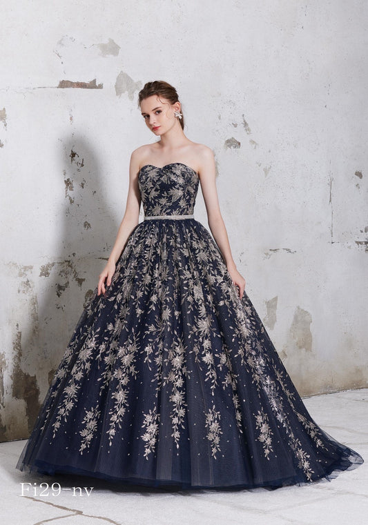 アマンダブルー Fi-229-nv【カラードレス】