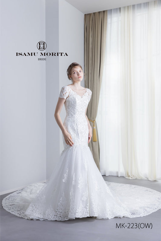 エレン MK-223(OW)【ウェディングドレスレンタル】