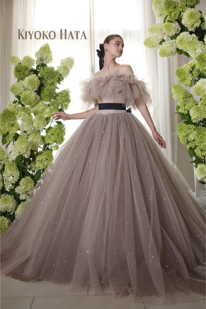 ルシアナ KH-0516-Beige【カラードレス】