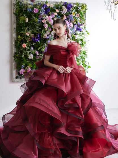 レフェクチュール　「ビビアン」【結婚式 カラードレス レンタル】