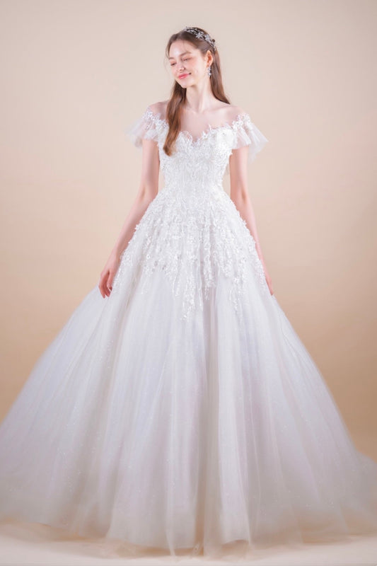 スミン IRIS2111【ウェディングドレスレンタル】