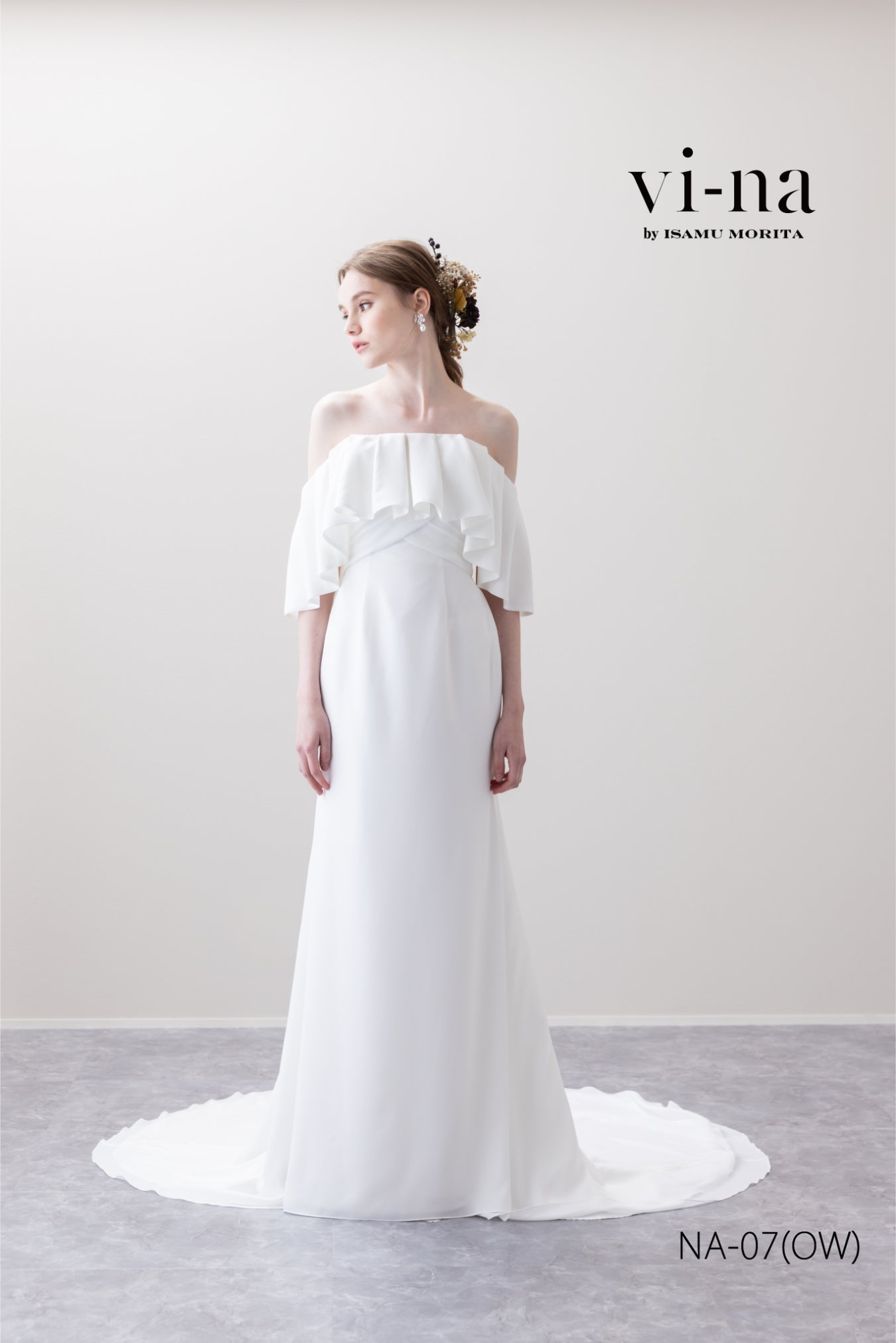 リュッカ NA-07(OW)【ウェディングドレスレンタル】