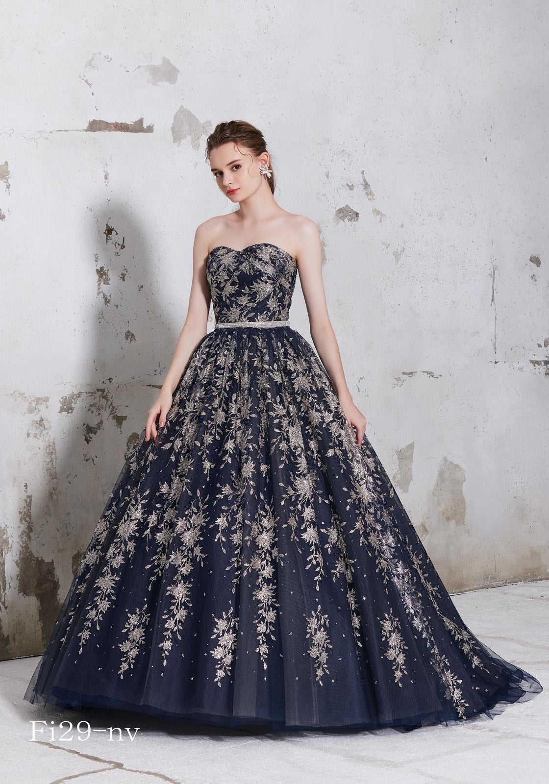 アマンダブルー Fi-229-nv【カラードレス】