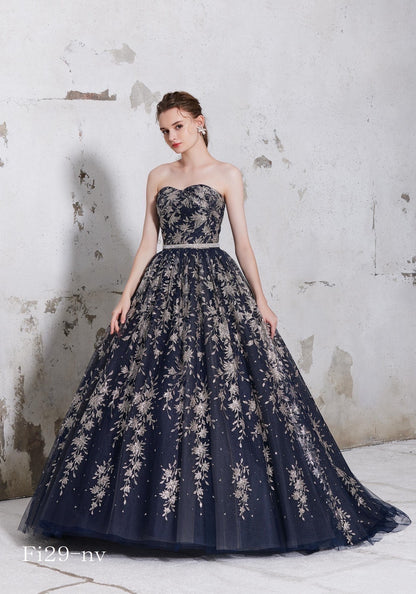 アマンダブルー Fi-229-nv【カラードレス】