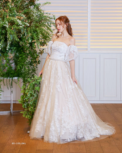 エマ ST-155(OW)【ウェディングドレスレンタル】