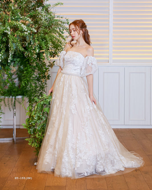 エマ ST-155(OW)【ウェディングドレスレンタル】