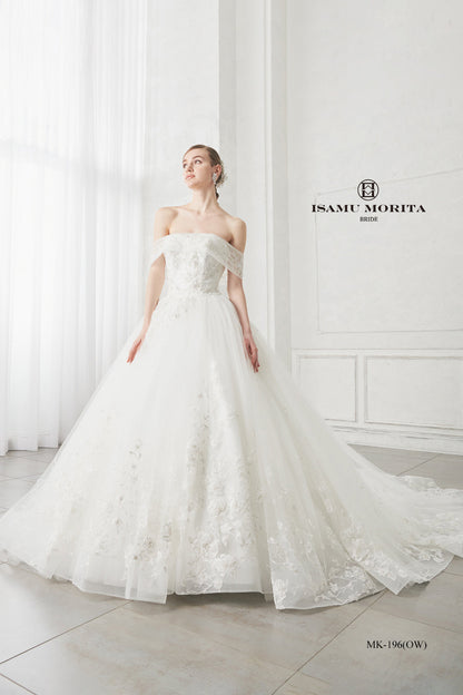 ファンテーヌ MK-196(OW)【ウェディングドレスレンタル】