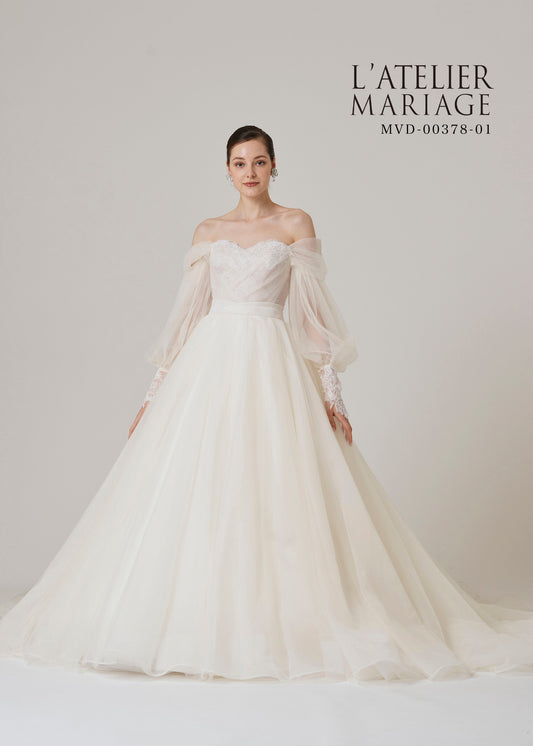 リッチ MVD-00378-01【ウェディングドレスレンタル】