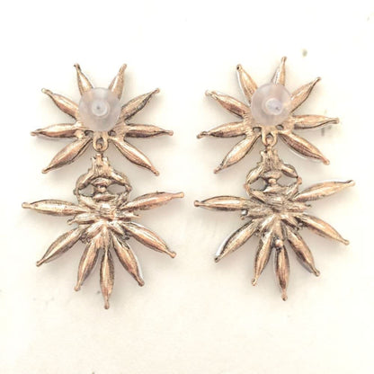 【ピアス・イヤリング】maple ビジューピアス/ブライダルアクセサリー 【結婚式 ピアス イヤリング】