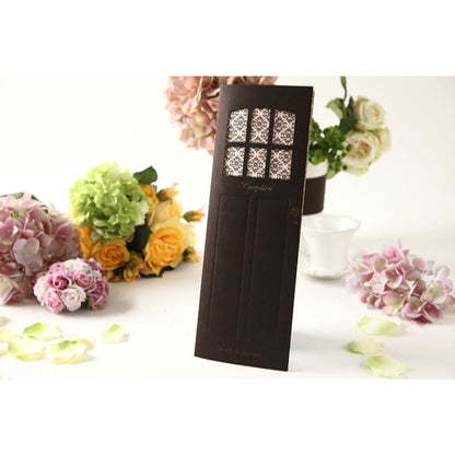 席次表A3サイズ ボヌール ブラウン【結婚式 ペーパー 席次表】