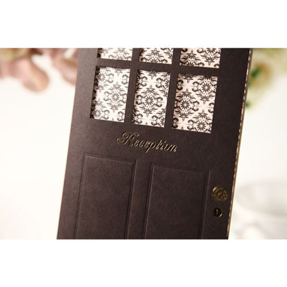 席次表A3サイズ ボヌール ブラウン【結婚式 ペーパー 席次表】