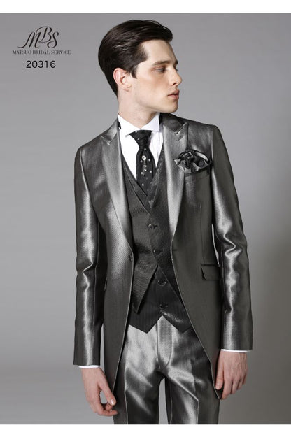 【SALE】【TUNIC TUXEDO 20316】タキシード ホワイト DORMEUIL 4257 【販売衣装】