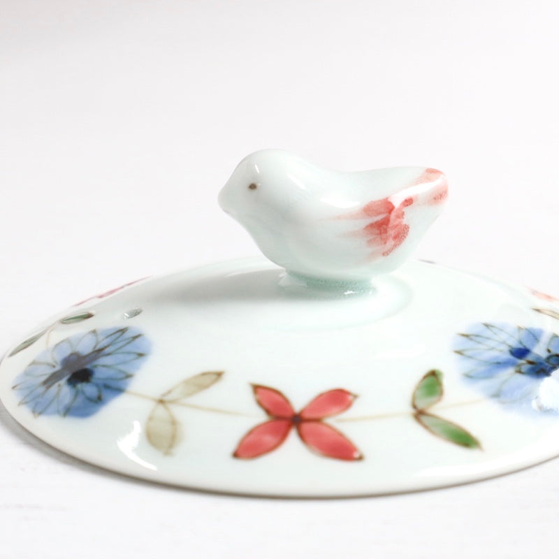 ブルーメ SSガラスポット 赤・大 【結婚式 ギフト 引き出物 食器類】