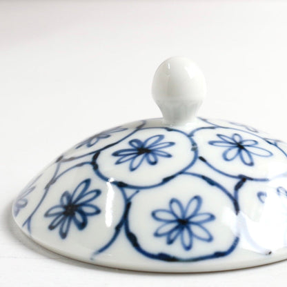 花籠 SSガラスポット 青・小 【結婚式 ギフト 引き出物 食器類】