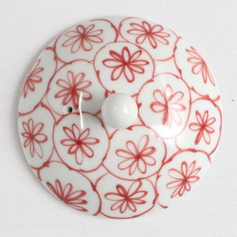 花籠 SSガラスポット 赤・大 【結婚式 ギフト 引き出物 食器類】