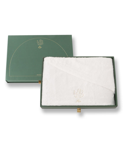 バスタオル1枚入り ギフトセット ホワイト【Foo Tokyo オーガニックコットン】 【結婚式 ギフト 引き出物 タオル 寝具】