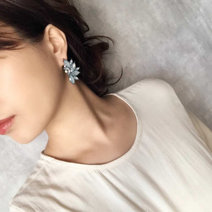 【ピアス・イヤリング】angel ビジューピアス/ブライダルアクセサリー 【結婚式 ピアス イヤリング】