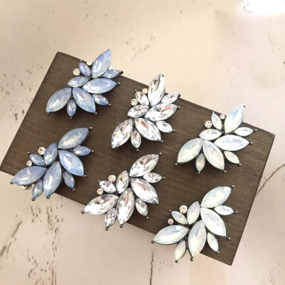 【ピアス・イヤリング】angel ビジューピアス/ブライダルアクセサリー 【結婚式 ピアス イヤリング】