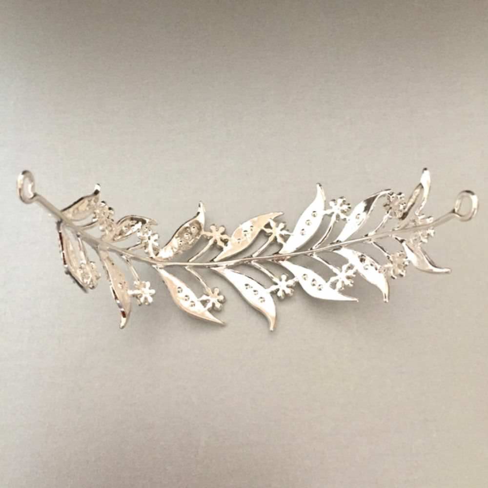 【ヘッドドレス】sweet ビジューカチューシャ/ブライダルアクセサリー 【結婚式 ヘアアクセサリー】