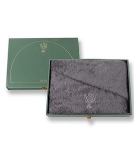 バスタオル1枚入り ギフトセット チャコールグレー 【結婚式 ギフト 内祝い 結婚祝い 出産祝い】