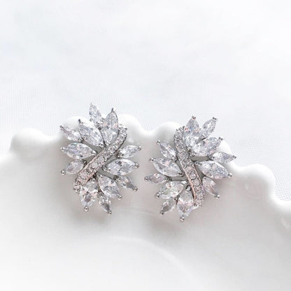 【ピアス】ビジュー ウェディング ブライダルピアス i5 【結婚式 ピアス イヤリング】