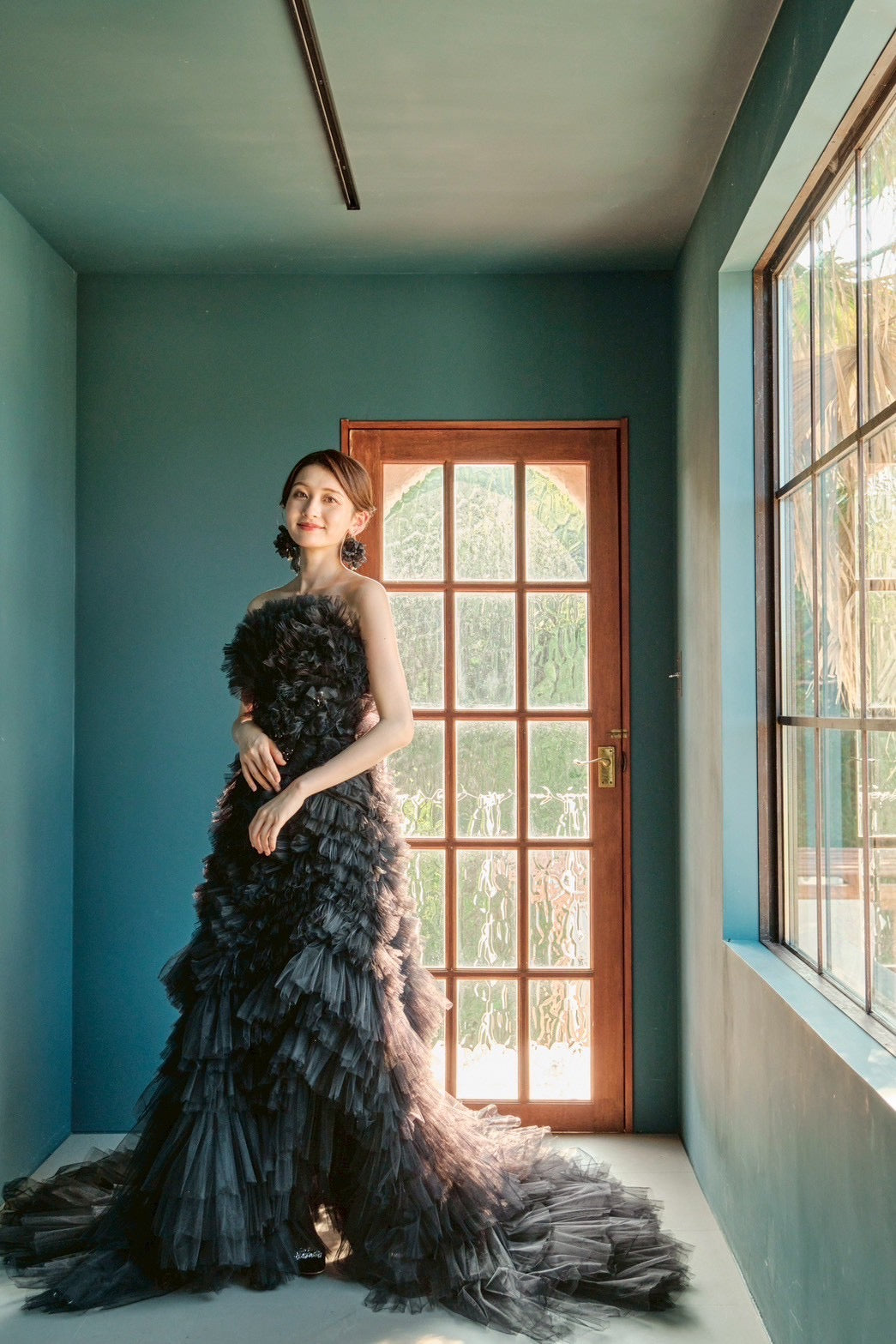 EMERY エメリー【カラードレス レンタル】ミリアロンドン ブラック【結婚式】