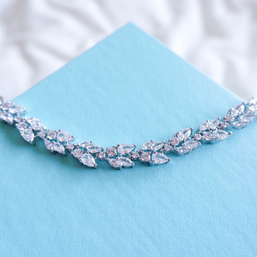 【ブレスレット】ブライダルブレスレット ジルコニア a6 【結婚式 ブレスレット】