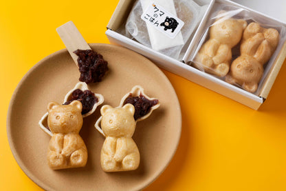 【くま最中】 クマの形をした手作り最中セット 【結婚式 ギフト 食品 引き菓子 和菓子】