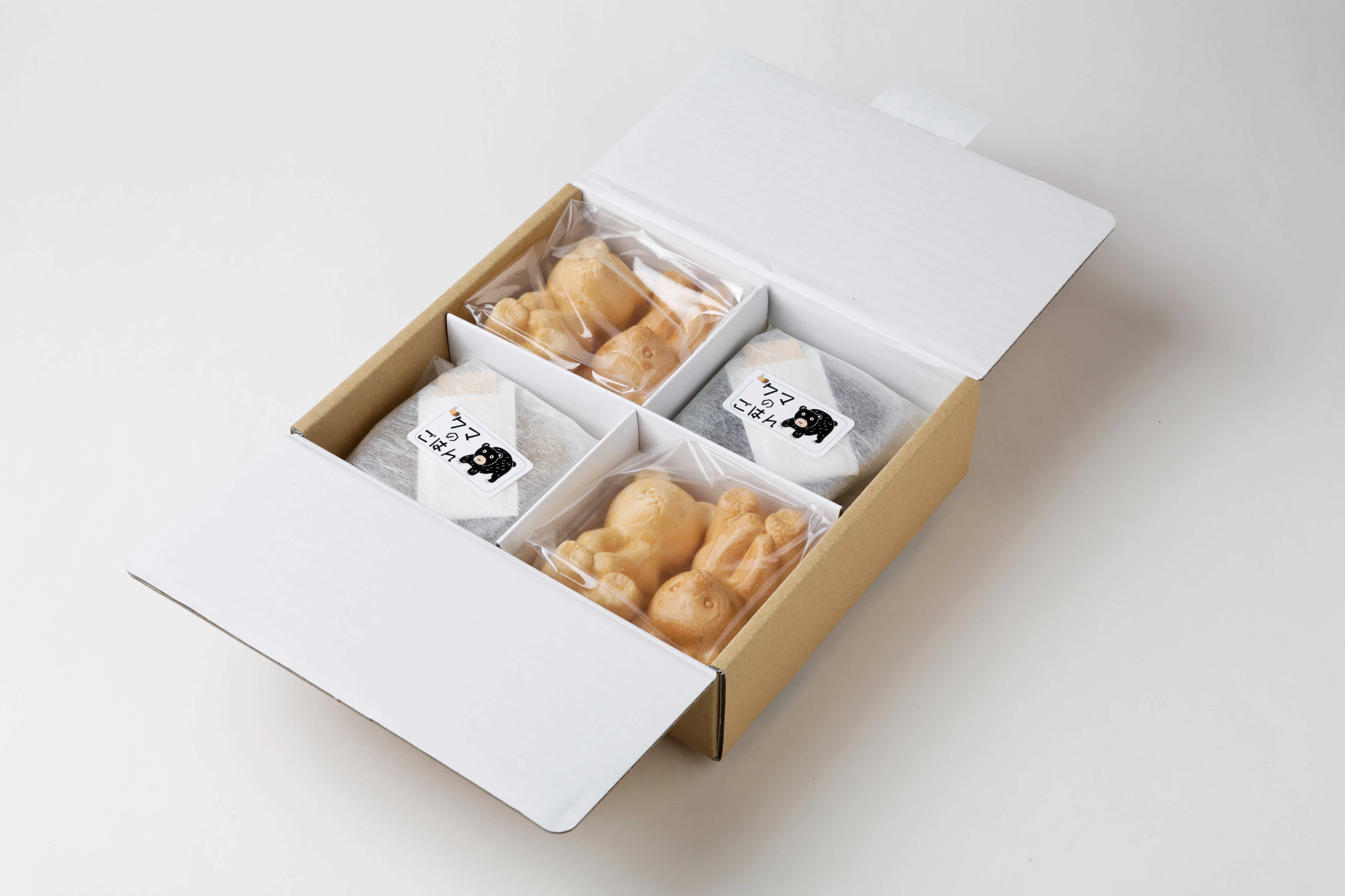 くま最中】 クマの形をした手作り最中セット 【結婚式 ギフト 食品