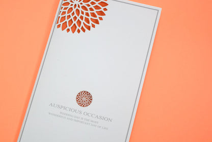 【結婚式 席次表 大人数専用】ダリア しゅ (印刷込み)【結婚式 ペーパー 席次表】