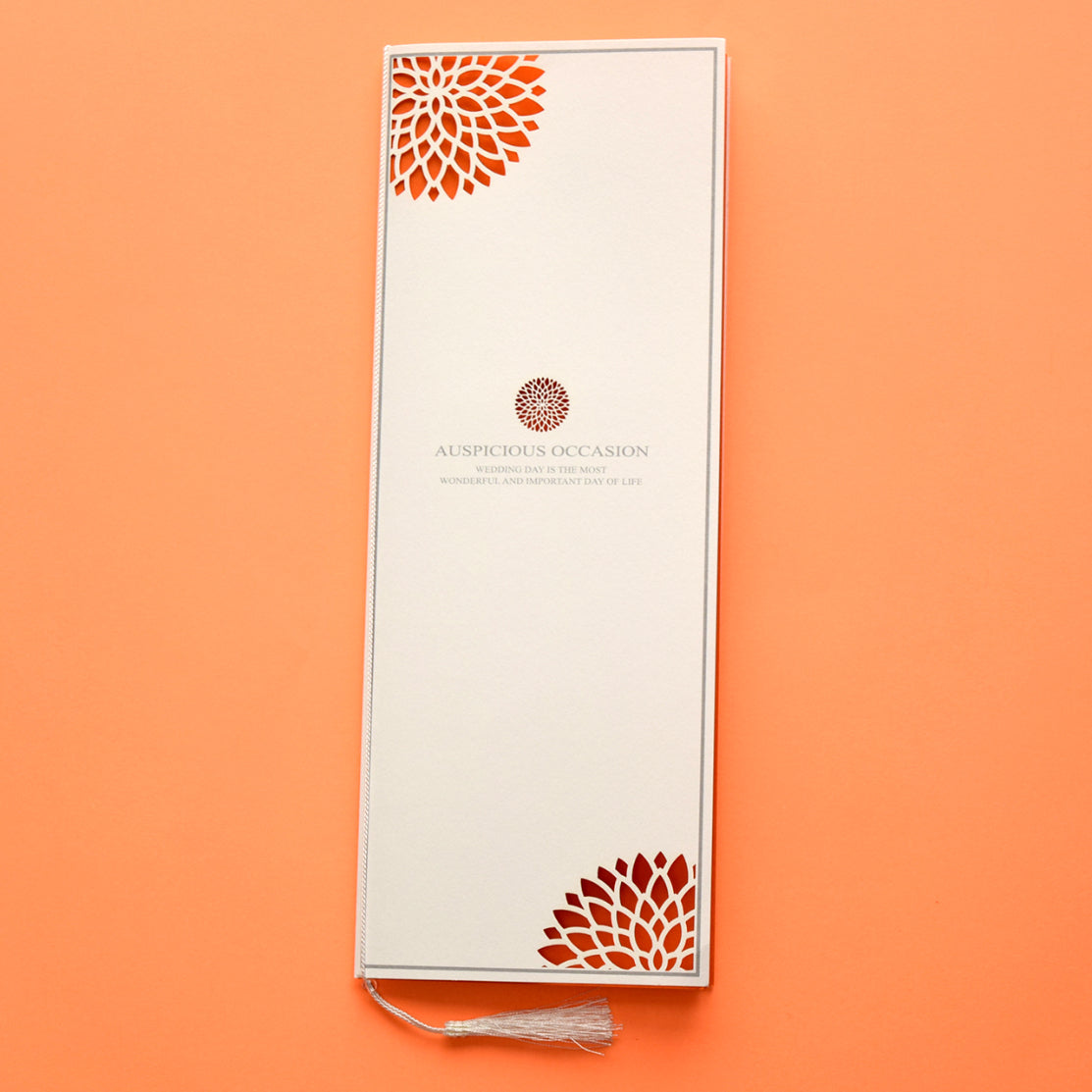 【※席次表+席札セット キャンペーン実施中※】 ダリア しゅ 結婚式 席順表【結婚式 ペーパー 席次表】