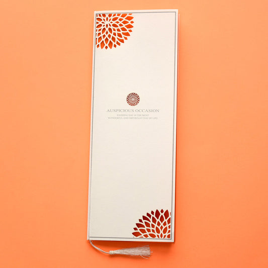 【※席次表+席札セット キャンペーン実施中※】 ダリア しゅ 結婚式 席順表【結婚式 ペーパー 席次表】