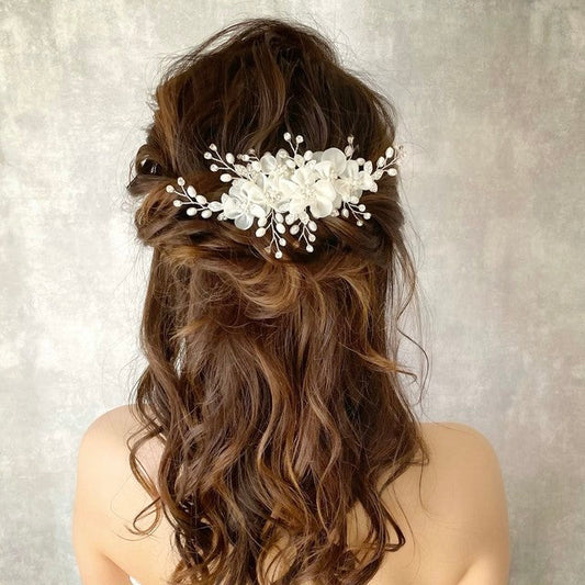 Cotton candy ヘッドドレス 【結婚式 ヘアアクセサリー】