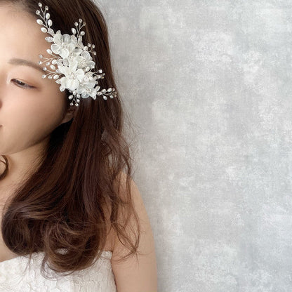 Cotton candy ヘッドドレス 【結婚式 ヘアアクセサリー】