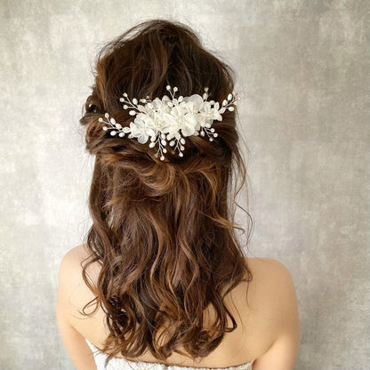 Cotton candy ヘッドドレス 【結婚式 ヘアアクセサリー】