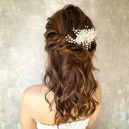 Cotton candy ヘッドドレス 【結婚式 ヘアアクセサリー】