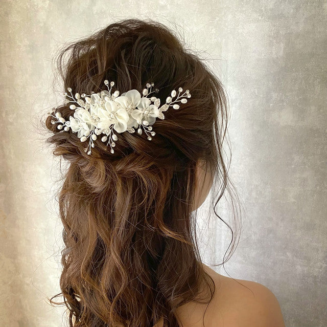 Cotton candy ヘッドドレス 【結婚式 ヘアアクセサリー】