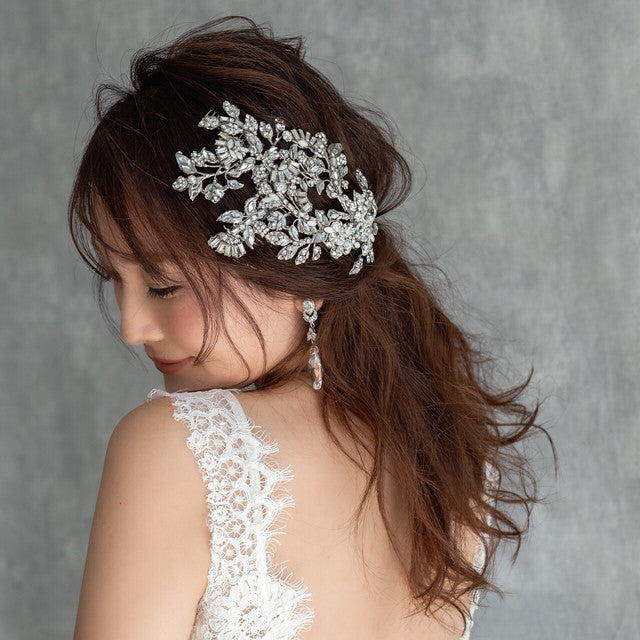 【ヘッドドレス】レンタル3泊4日マリアエレナ/ヘッドピース5521(MARIA ELENA/5521headpiece 【結婚式　ヘアアクセサリー　レンタル】