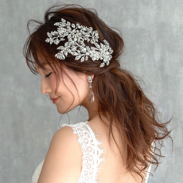 【ヘッドドレス】レンタル3泊4日マリアエレナ/ヘッドピース5521(MARIA ELENA/5521headpiece 【結婚式　ヘアアクセサリー　レンタル】