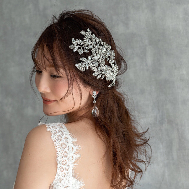 【ヘッドドレス】レンタル3泊4日マリアエレナ/ヘッドピース5521(MARIA ELENA/5521headpiece 【結婚式　ヘアアクセサリー　レンタル】