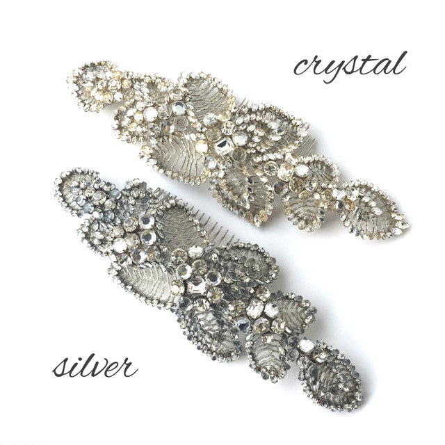 【ヘッドドレス】レンタル3泊4日ジェニーパッカム/アカシアⅡシルバー(Jenny Packham/acacia2/silver) 【結婚式　ヘアアクセサリー　レンタル】