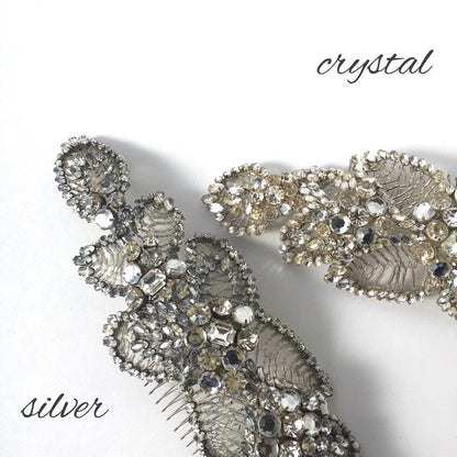 【ヘッドドレス】レンタル3泊4日ジェニーパッカム/アカシアⅡシルバー(Jenny Packham/acacia2/silver) 【結婚式 ヘアアクセサリー レンタル】