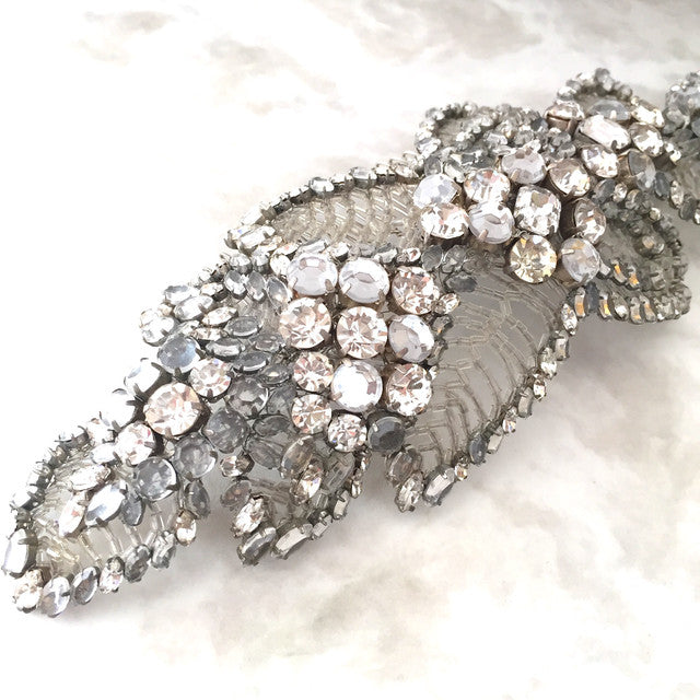 【ヘッドドレス】レンタル3泊4日ジェニーパッカム/アカシアⅡシルバー(Jenny Packham/acacia2/silver) 【結婚式　ヘアアクセサリー　レンタル】